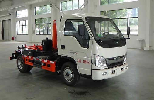 程力威牌CLW5041ZXX6HS車廂可卸式垃圾車公告圖片