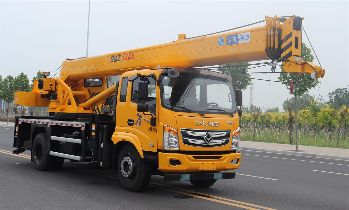 明健神力牌MJA5180JQZTJ6汽車起重機(jī)公告圖片