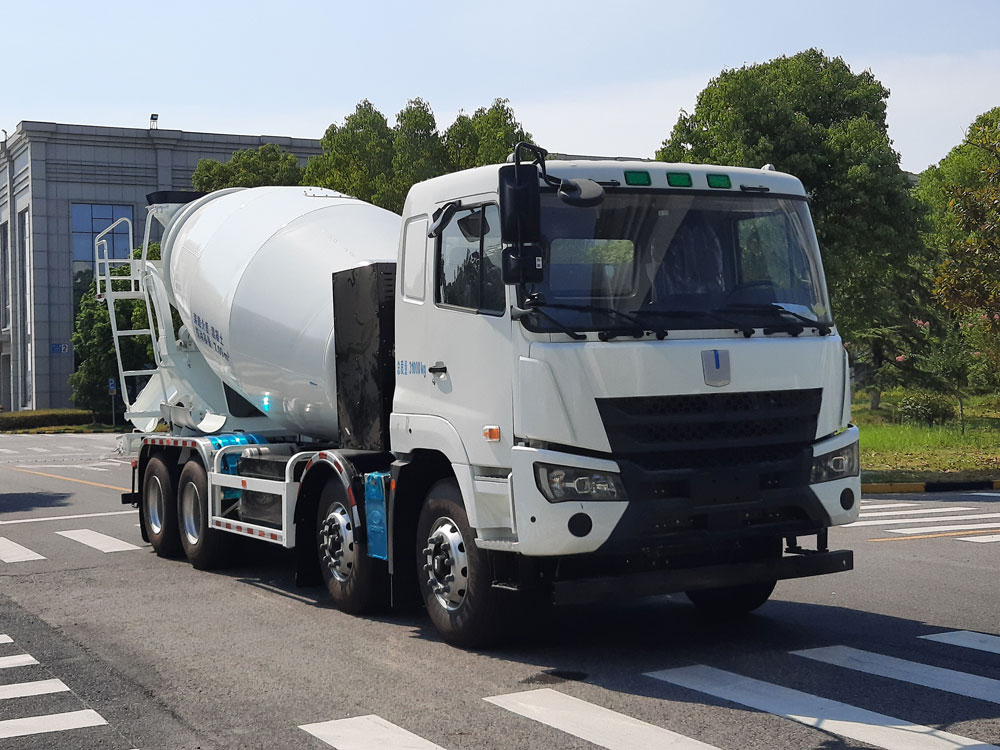 遠程牌HN5312GJBN36C5BEVY純電動混凝土攪拌運輸車公告圖片