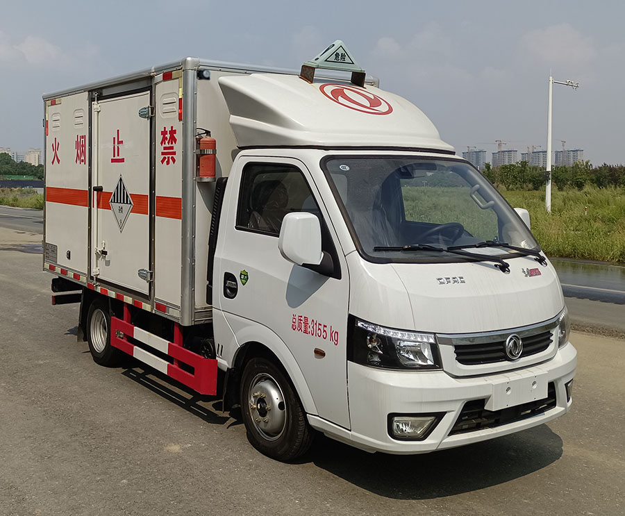 炎帝牌SZD5035XZWE6杂项危险物品厢式运输车公告图片