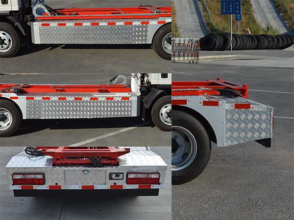 勤宏牌SQH5040ZXXBEVJL純電動(dòng)車廂可卸式垃圾車公告圖片