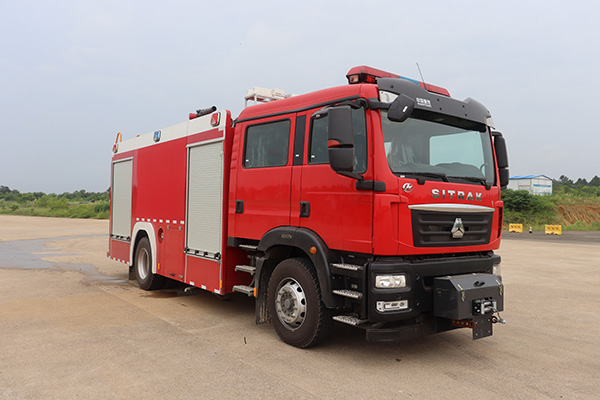 程力威牌CLW5190GXFAP80/AXF壓縮空氣泡沫消防車公告圖片