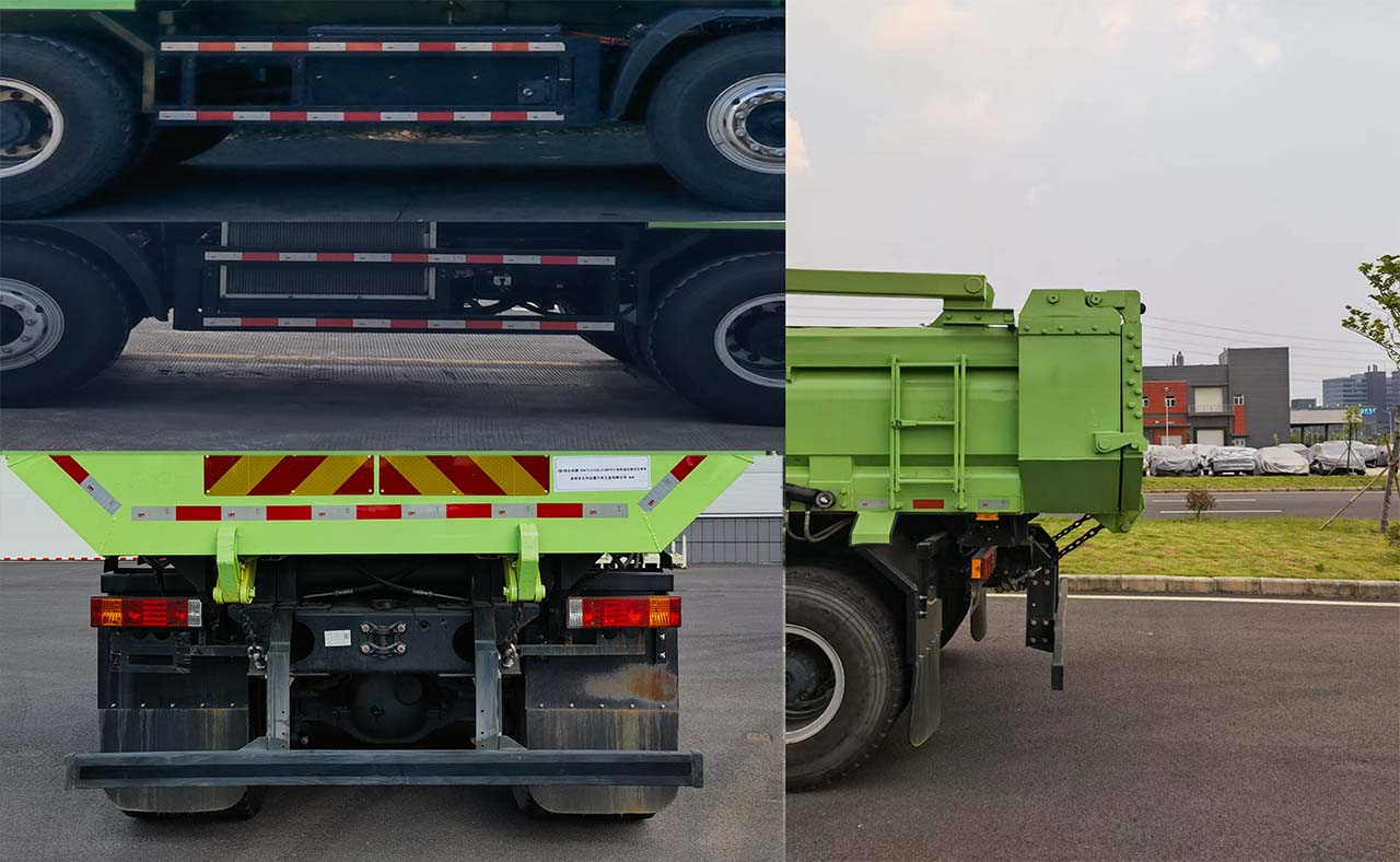 特尔佳牌DWT5310ZLJL9BYEV纯电动自卸式垃圾车公告图片