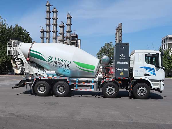 凌宇牌CLY5310GJB32BEV換電式純電動混凝土攪拌運輸車公告圖片