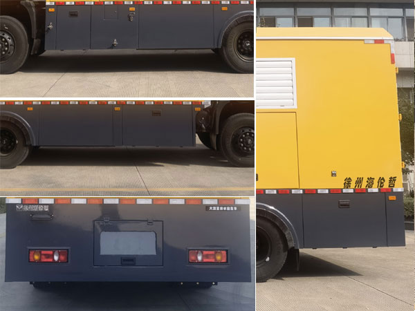 海倫哲牌XHZ5160TPSD6大流量排水搶險(xiǎn)車(chē)公告圖片