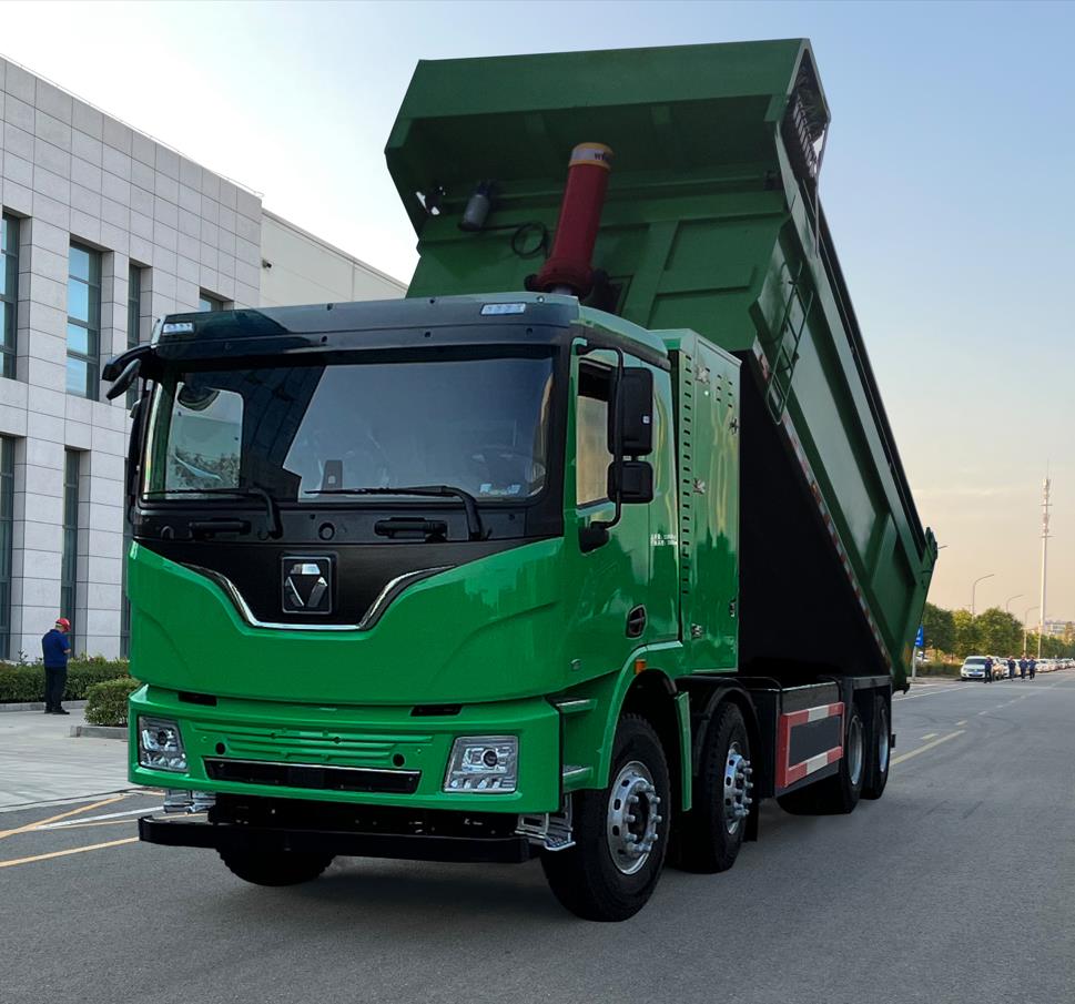 啟宙牌XCN5310ZLJFCEV燃料電池自卸式垃圾車公告圖片