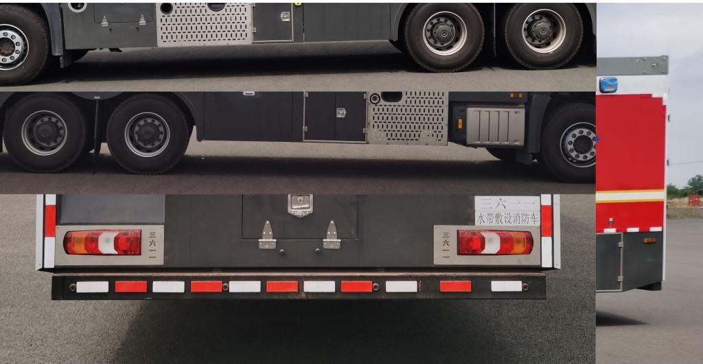 云鶴牌WHG5300TXFDF20/BVIB水帶敷設消防車公告圖片