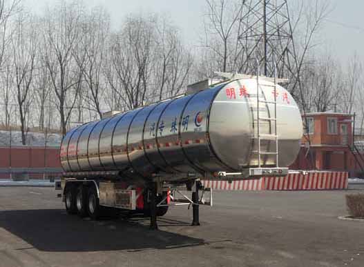 河海明珠牌11.8米33.5吨3轴普通液体运输半挂车(MZC9400GPG)
