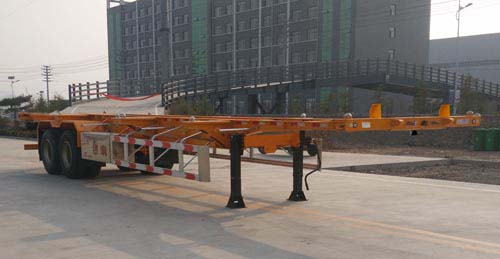 锣响牌12.6米31.3吨2轴集装箱运输半挂车(LXC9352TJZ)