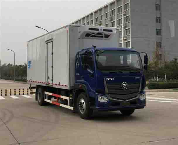 福田牌BJ5186XLC-1A冷藏車(chē)公告圖片