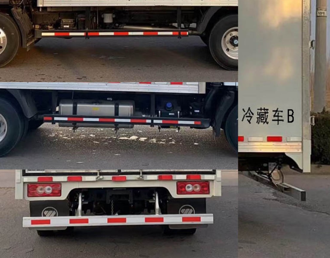 福田牌BJ5045XLC8JDA-AB1冷藏車公告圖片