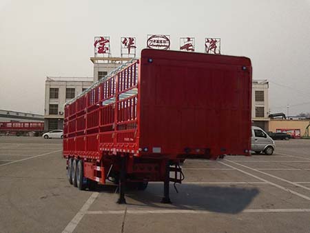 远东汽车牌13米30吨3轴仓栅式运输半挂车(YDA9371CCY)