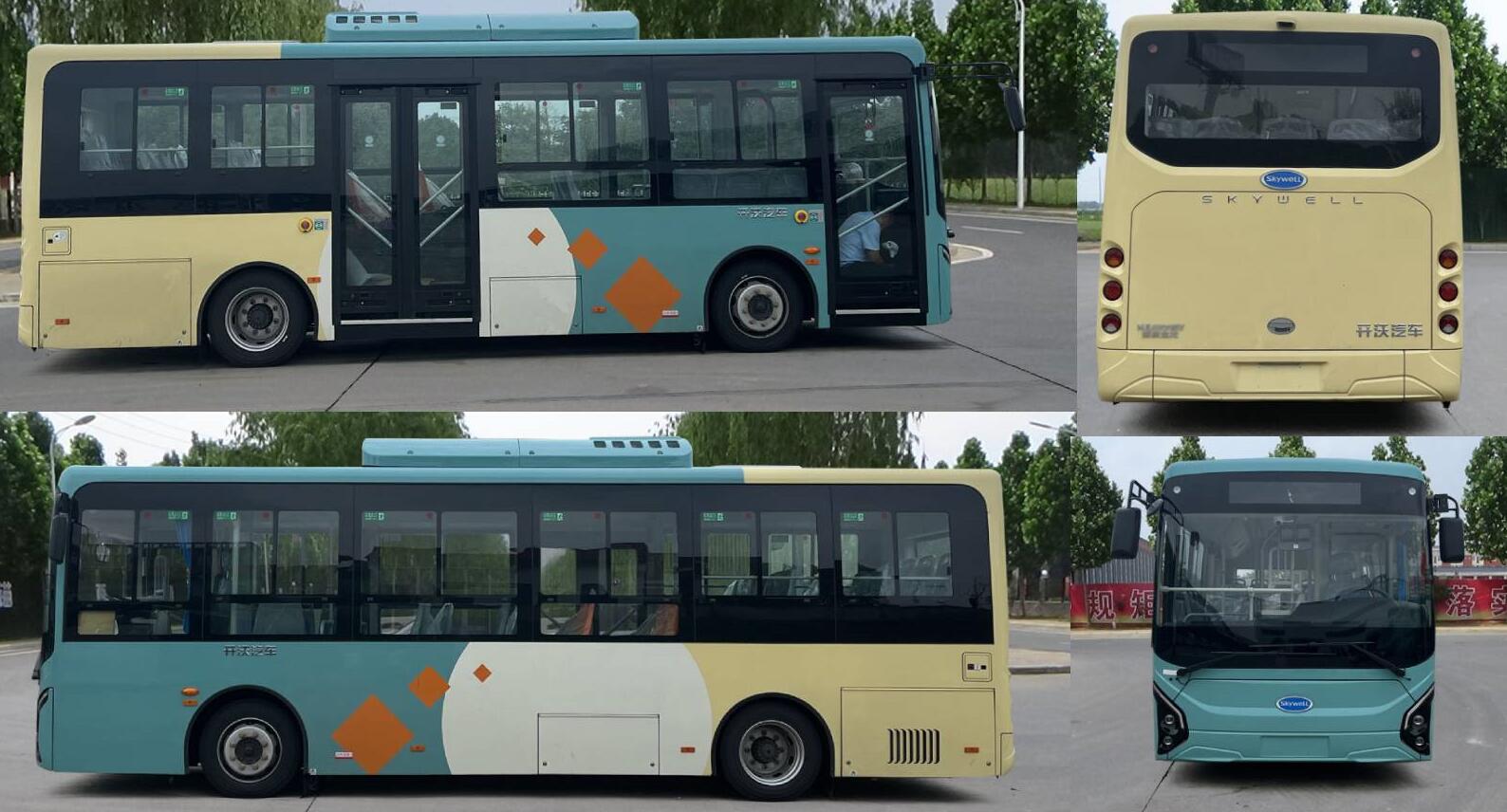 开沃牌NJL6809EV10纯电动城市客车公告图片