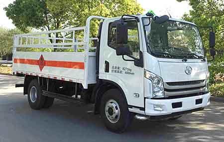 躍進(jìn)牌SH5083TQPZFDDWZ氣瓶運(yùn)輸車公告圖片