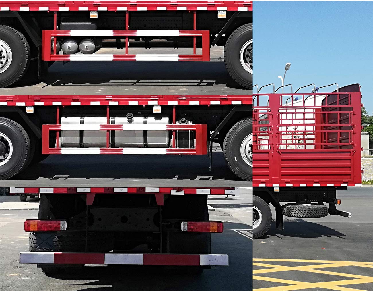 歐曼牌BJ5319CCYY6GRL-02倉柵式運(yùn)輸車公告圖片