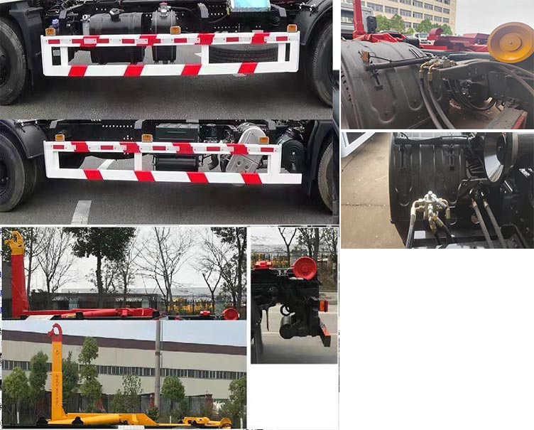 楚飞牌CLQ5180ZXX6D车厢可卸式垃圾车公告图片