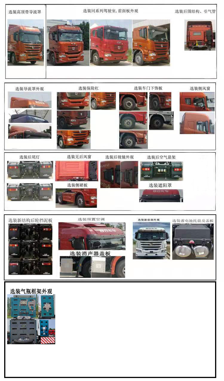 集瑞联合牌QCC4253N664-2牵引汽车公告图片