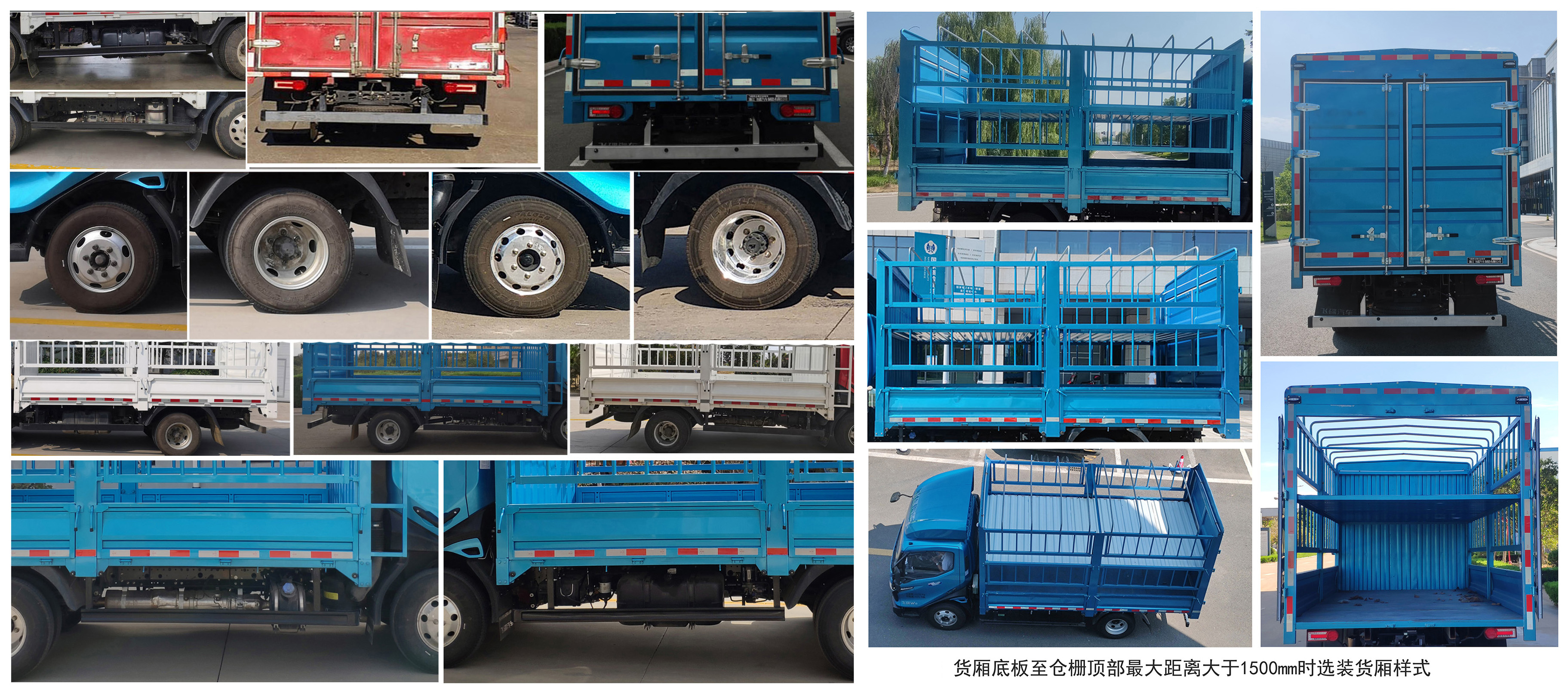 飛碟牌FD5040CCYW68K6-1倉(cāng)柵式運(yùn)輸車公告圖片