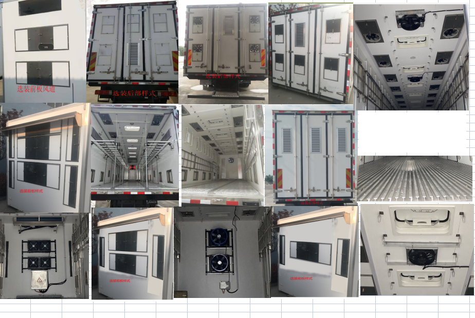 冰凌方牌QYK5183XCQ雛禽運(yùn)輸車(chē)公告圖片