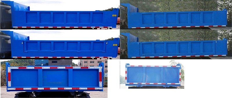 凱力風牌KLF5181ZLJE6自卸式垃圾車公告圖片