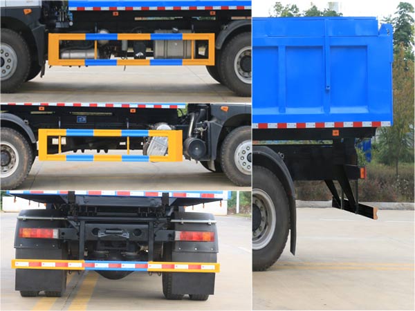 凱力風牌KLF5181ZLJE6自卸式垃圾車公告圖片