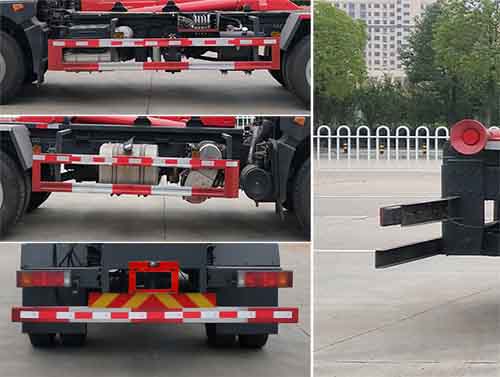 楚飛牌CLQ5180ZXX6GL車廂可卸式垃圾車公告圖片