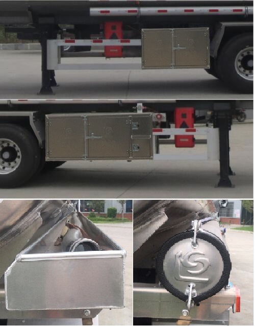 醒狮牌SLS9400GRYB易燃液体罐式运输半挂车公告图片