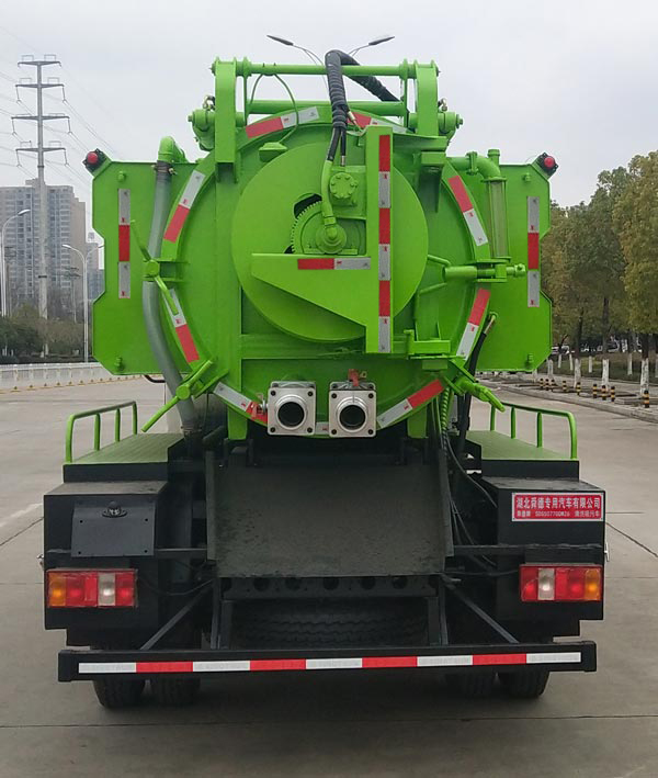 舜德牌SDS5077GQWZ6清洗吸污车公告图片