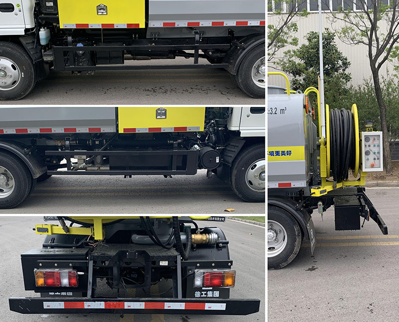 徐工牌XGH5070GQXQ6下水道疏通清洗車公告圖片