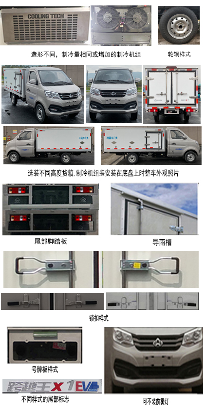 长安牌SC5031XLCXDD65BEV纯电动冷藏车公告图片