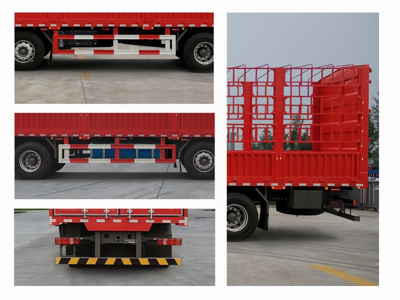 豪沃牌ZZ5257CCYN43CKF1倉柵式運輸車公告圖片