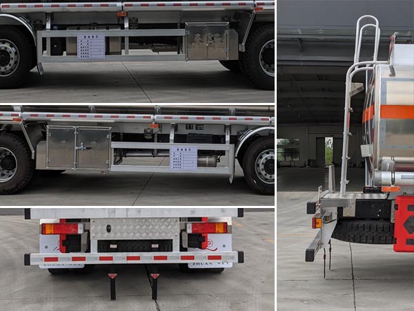 專威牌HTW5268GYYLEC6鋁合金運油車公告圖片