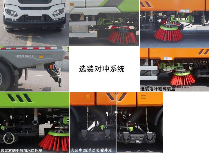 中聯(lián)牌ZBH5180TXSDFBEV純電動(dòng)洗掃車公告圖片