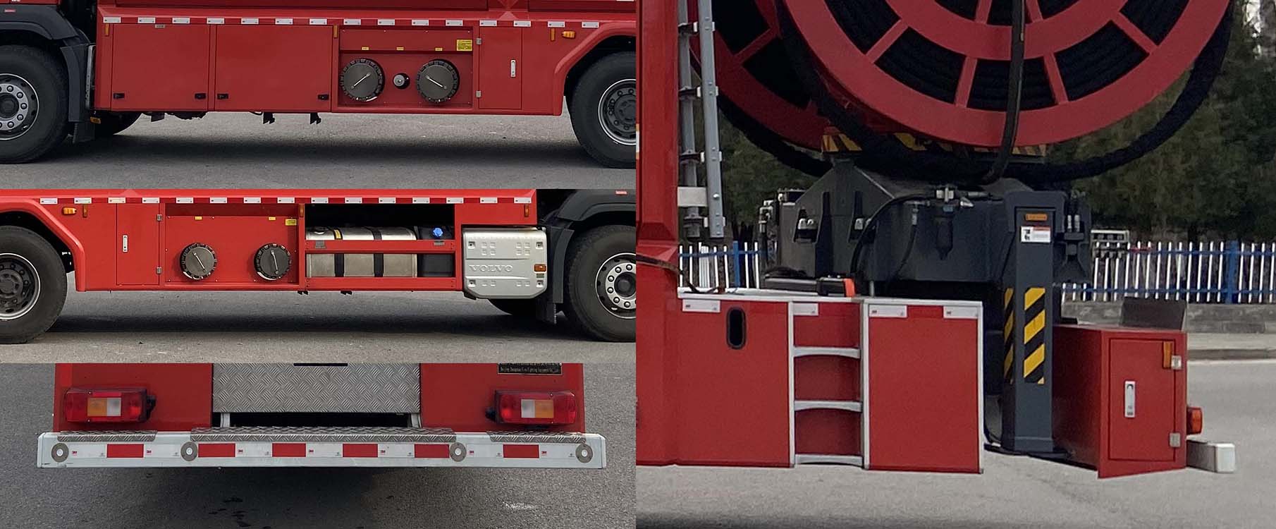 中卓時(shí)代牌ZXF5301TXFBP500/YDXZ泵浦消防車公告圖片