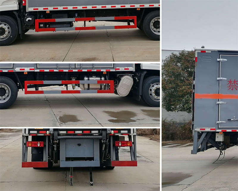 大力牌DLQ5181XFWDFH6腐蝕性物品廂式運(yùn)輸車公告圖片