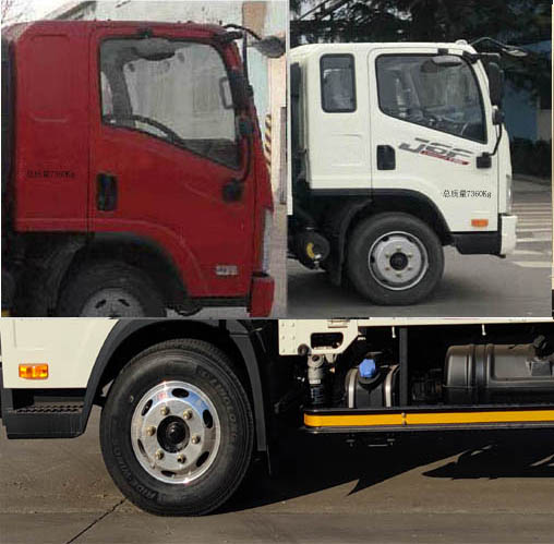 解放牌CA5073CCYP40K61L2E6A84倉柵式運(yùn)輸車公告圖片