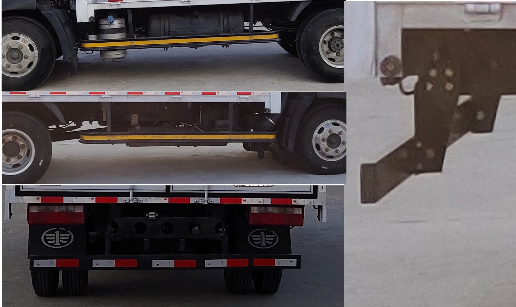 解放牌CA5073CCYP40K61L2E6A84倉柵式運(yùn)輸車公告圖片