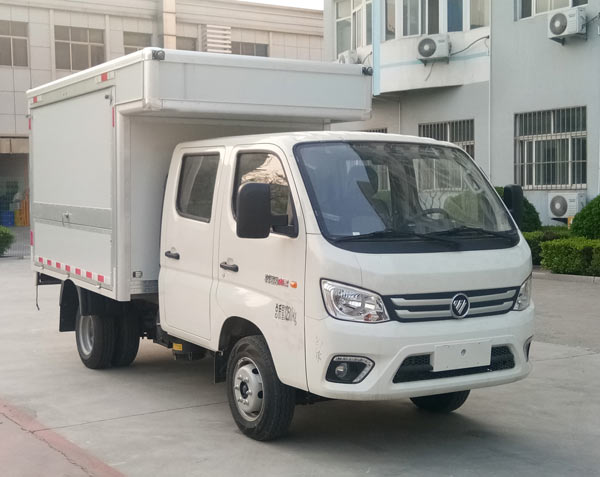 福田牌BJ5032XYK3AV6-12翼开启厢式车公告图片