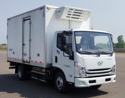 跃进牌SH5047XLCZFEVMZ5纯电动冷藏车公告图片