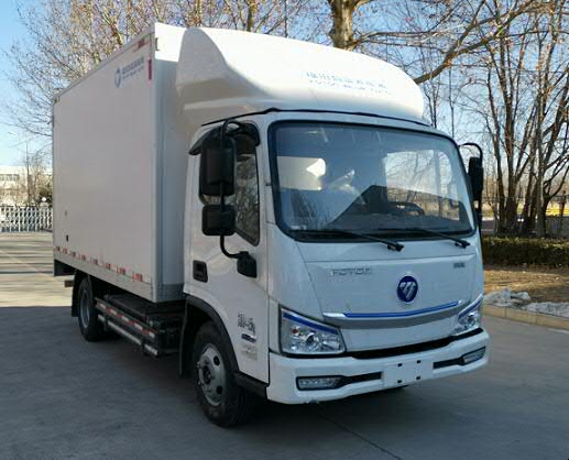 福田牌BJ5065XXYEVK純電動(dòng)廂式運(yùn)輸車公告圖片