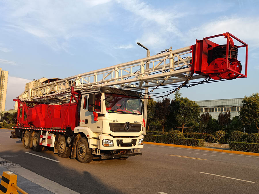 專致牌YZZ5313TXJSX6修井機(jī)公告圖片