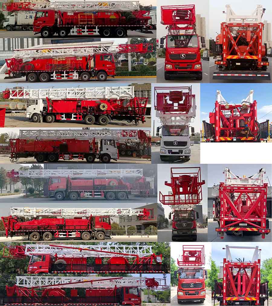 專致牌YZZ5313TXJSX6修井機(jī)公告圖片