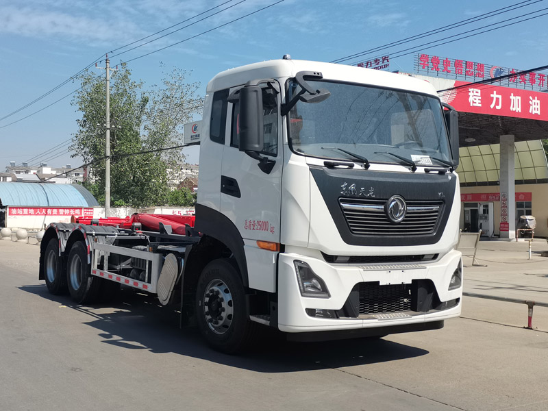 程力威牌CLW5250ZXXBHW車廂可卸式垃圾車公告圖片