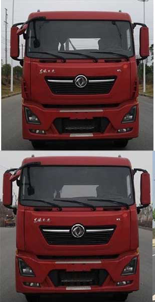 程力威牌CLW5250ZXXBHW車廂可卸式垃圾車公告圖片