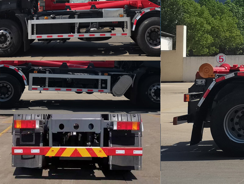 程力威牌CLW5250ZXXBHW車廂可卸式垃圾車公告圖片