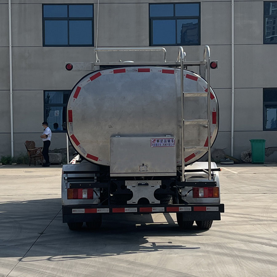 鴻天牛牌HTN5091GNY鮮奶運輸車公告圖片