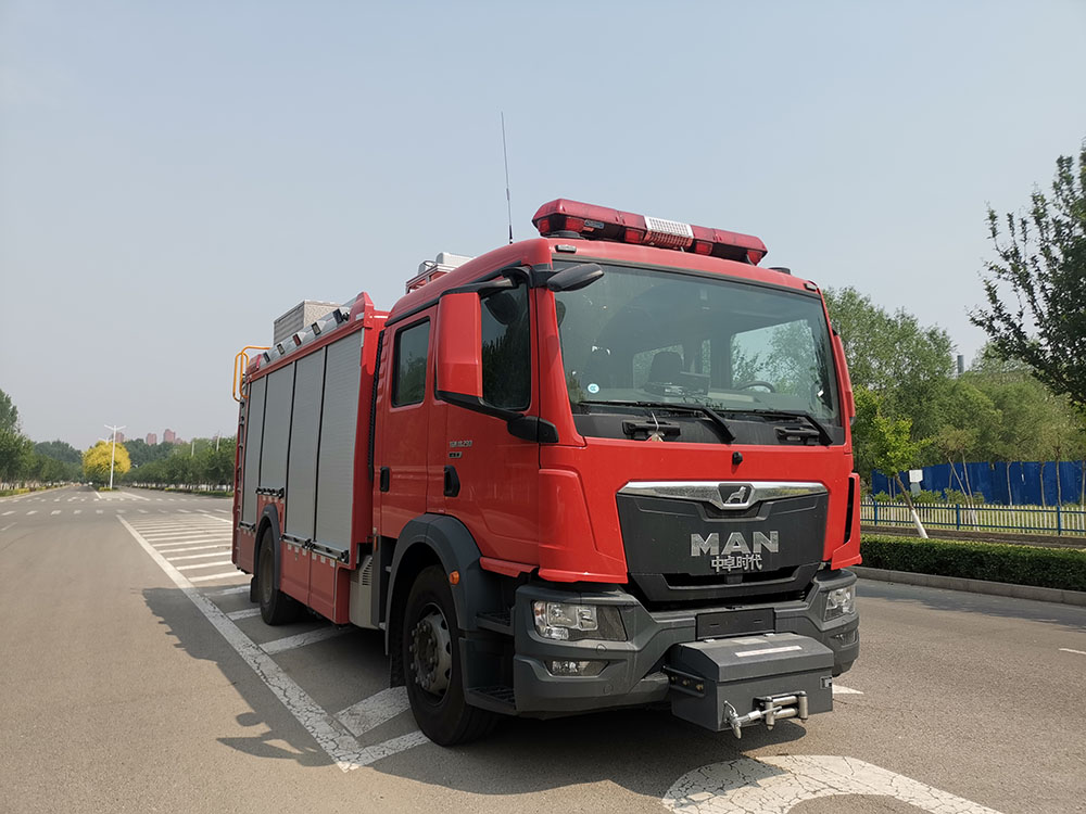中卓时代牌ZXF5120TXFHJ100/M6化学救援消防车