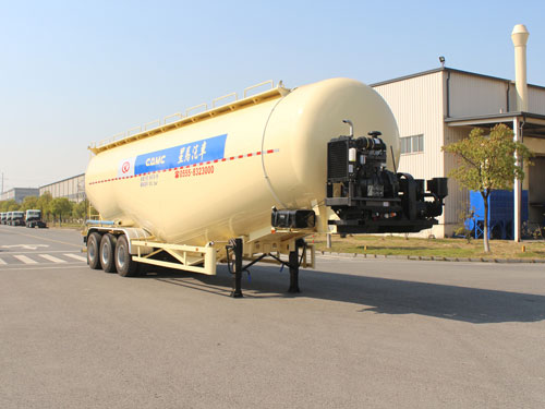 星马牌13米27.5吨3轴低密度粉粒物料运输半挂车(AH9402GFL7)