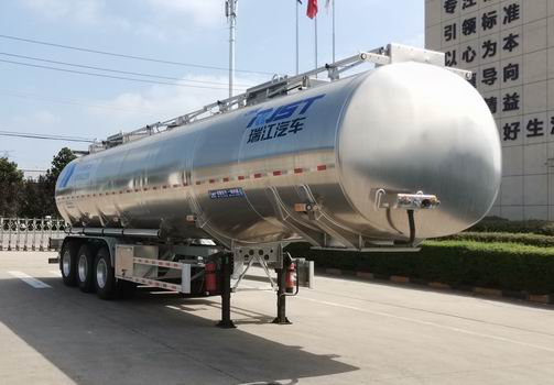瑞江牌11.2米34.6吨3轴普通液体运输半挂车(WL9403GPGZ04)