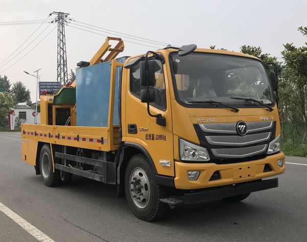 鑫意牌JZZ5120TQX6護(hù)欄搶修車公告圖片